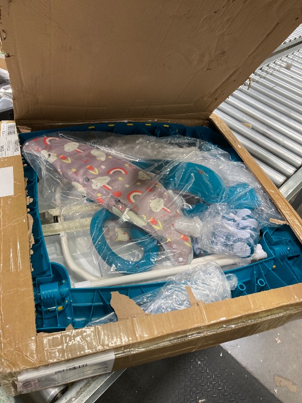Photo 1 of  6-in-1 Baby Walker, Foldable Push Walker with Musical Activity Station