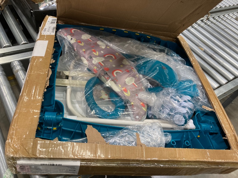 Photo 1 of  6-in-1 Baby Walker, Foldable Push Walker with Musical Activity Station