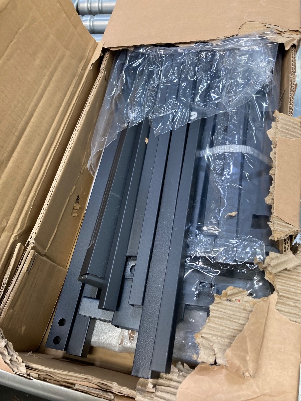 Photo 1 of ***MISSING PARTS**Metal bed 