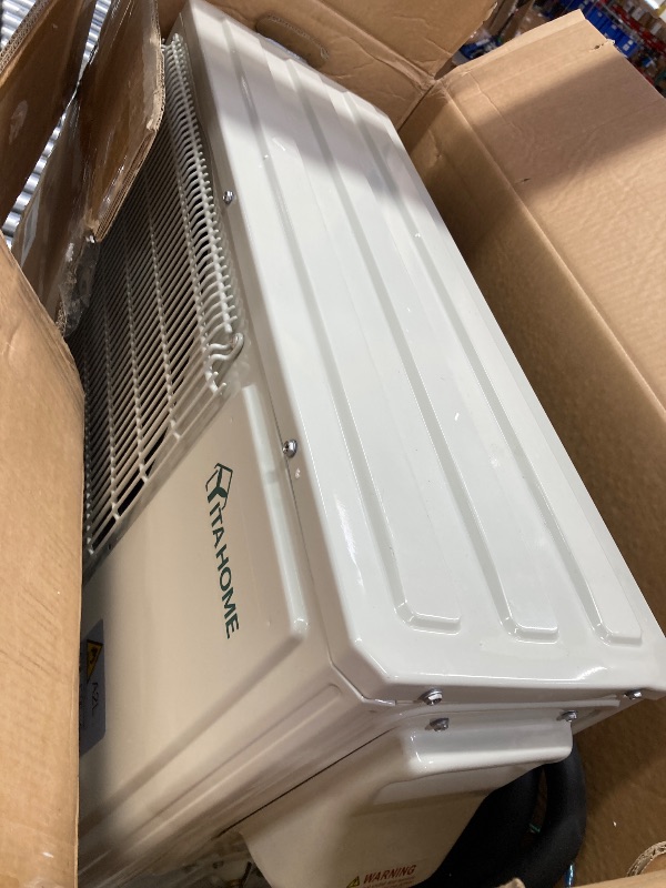 Photo 1 of ***MISSING PARTS**YITAHOME 24000 BTU Mini Split Air Conditioner Heat Pump System, Wifi Enabled 21 SEER2 208-230V Ductless AC Cool Up to 1500 Sq. Ft, Compatible with Alexa, Complete Installation Kit, White
