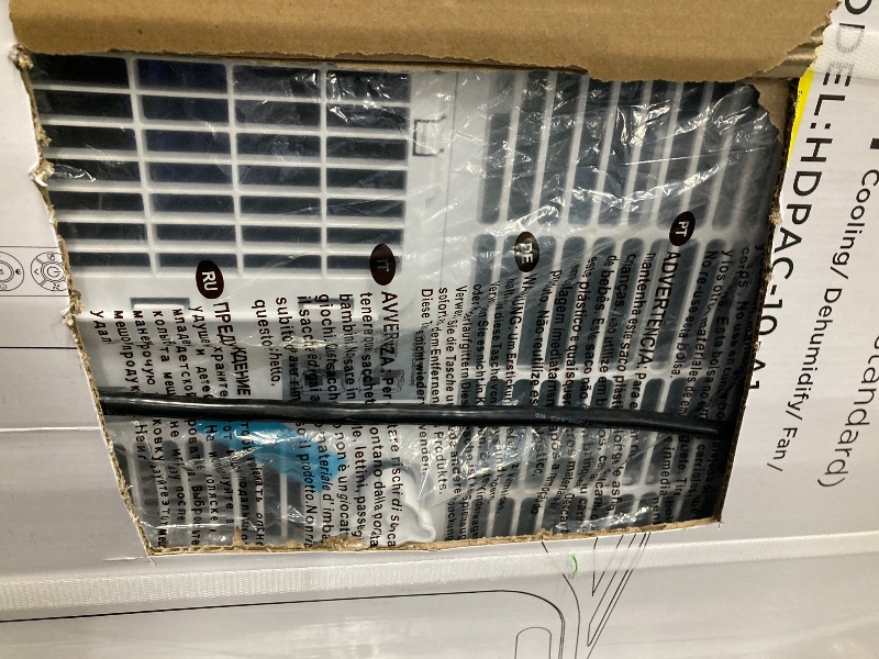 Photo 1 of 14,000 BTU Portable Air Conditioner Cools Up to 700 Sq.Ft, 3-IN-1 Energy Efficient Portable AC Unit with Remote Control & Installation Kits for Large Room, Campervan, Office, Temporary Space