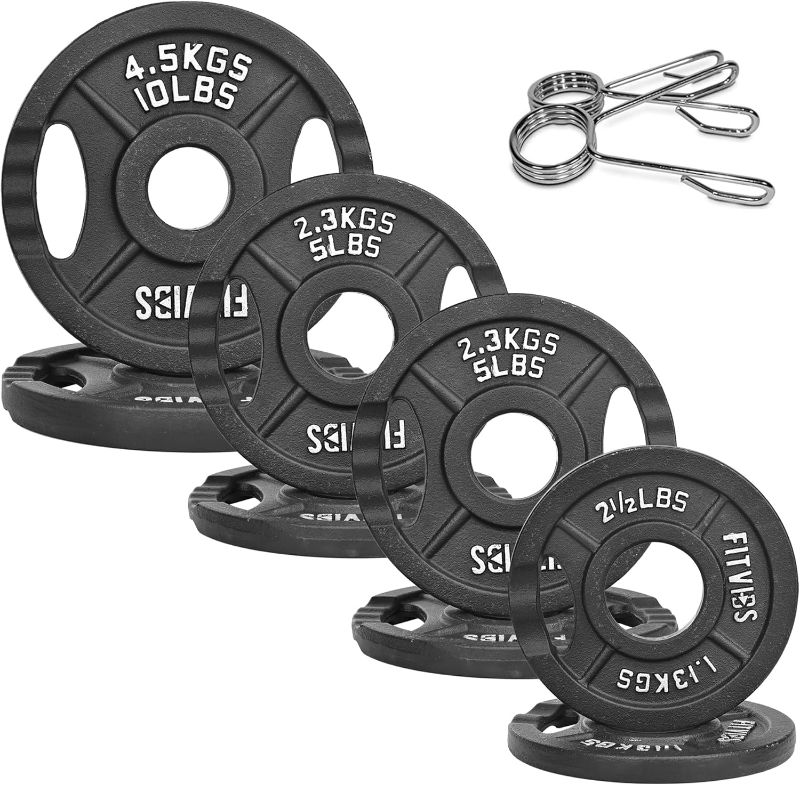 Photo 1 of  Olympic Cast Iron Plate Weight Plate for Strength Training and Weightlifting