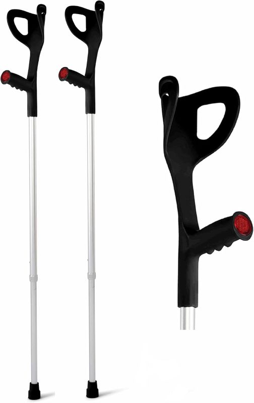 Photo 1 of 
GAESCA Lightweight Adjustable Forearm Crutches Pair