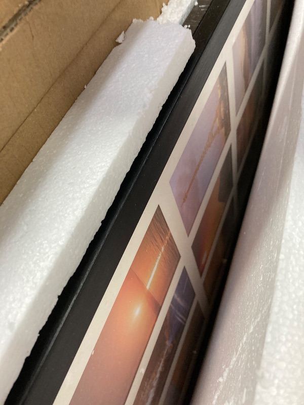 Photo 1 of 15 Opening 4x6 Collage Picture Frames Set of 2, Horizontal and Vertical Black Photo Frame for Wall Mounted
