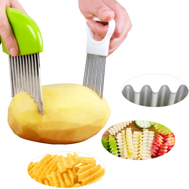 Photo 1 of 3 in 1 Male to Female /Male to Male /Female to Female Breadboard Jumper Wires for Arduino and Raspberry pi more LEPCY Crinkle Potato Cutter And Holder Set with Protective Cover. Wavy Vegetable Cutters. Gifts for Mom Women