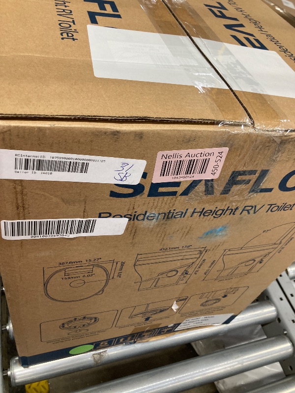 Photo 1 of 
SEAFLO Residential Height RV Toilet