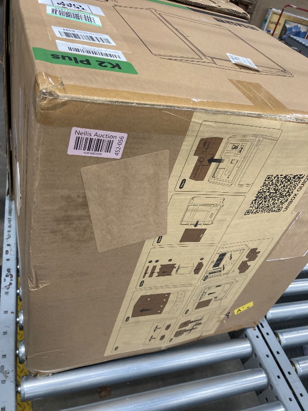 Photo 1 of Creality K2 Plus 3D Printer, Support Multi Color Printing Needs CFS, Max 600mm/s Fast Printing, Dual AI Cameras, Full-auto Leveling, Ready-to-Use FDM 3D Printers, Large Build Volume 350x350x350mm