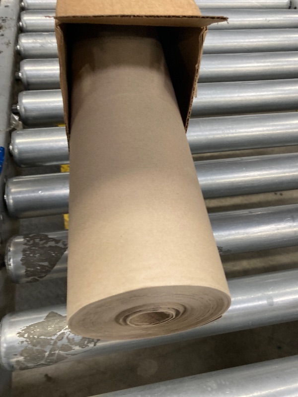 Photo 1 of Brown Rosin Masking Paper 36" x 1992" (166 feet), 498 Sq.Ft. – Thick Floor Covering (66 lb Thickness) - USA-Made Masking Paper for Painting and Construction, Surface Protection by IDL Packaging