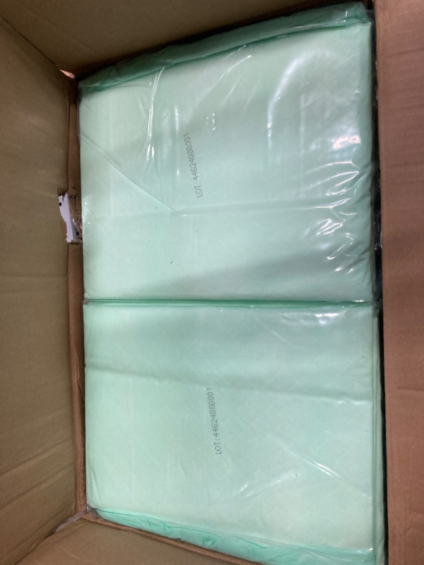 Photo 1 of HALYARD* Disposable Standard Underpads Incontinence Bed Pads, 30"x36” Case of 50, Lt. Green-Comfortable Chucks Pads, Disposable, for Adults-Soft Bed Pads for Elderly/Adult Patients, 48824 (Case of 50)