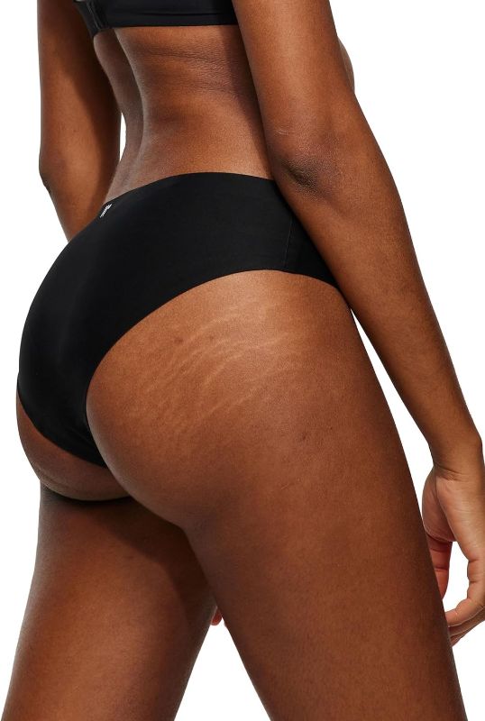 Photo 1 of ***ITEM IS SIMILAR, NOT EXACT****  LEAKPROOF2.0 Seamless Bikini Period Underwear for Women | Period Panties Holds 6 Tampons | Mild Incontinence Leak Proof Underwear (M, Black)
