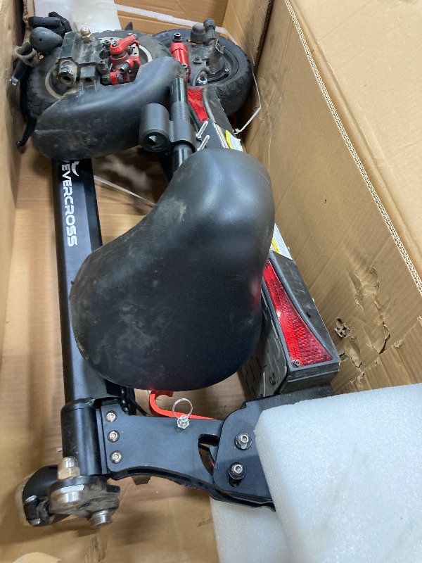 Photo 1 of ***PARTS ONLY***EVERCROSS H9 Electric Scooter, Electric Scooter for Adults with 800W Motor, Up to 28MPH & 28 Miles-10'' Solid Tires, Folding Motorized Scooter Offroad with Seat?UL2272 Certification