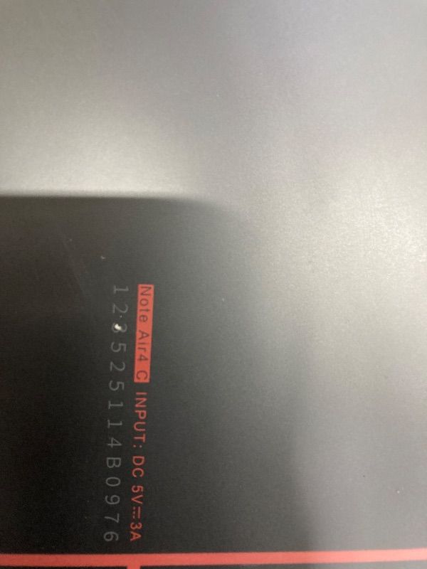 Photo 1 of BOOX Tablet Note Air 4C 6G 64G E Ink Tablet Color ePaper Notebook