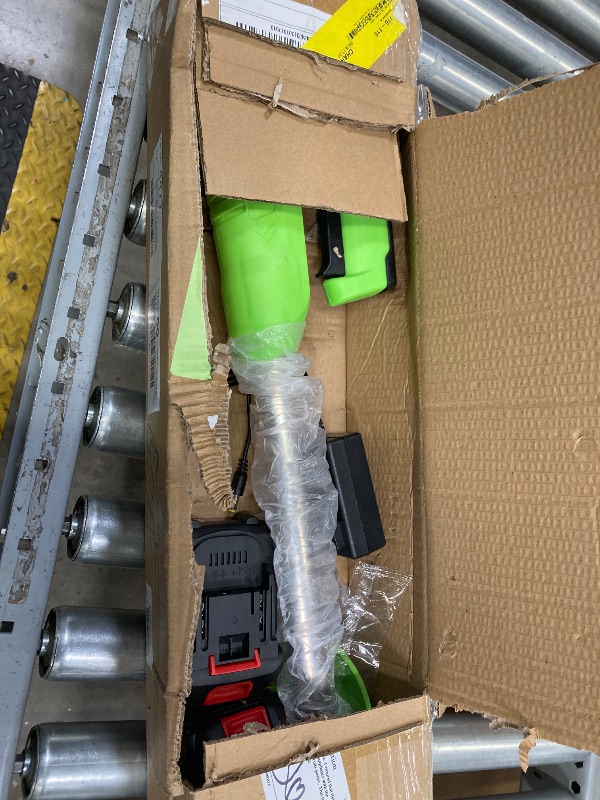 Photo 1 of AHHU Cordless Weed Wacker Battery Powered 21V - Trimmer, Edger, and Mower with Multiple Blades for Garden