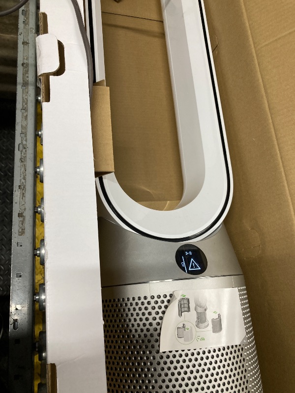 Photo 1 of **ITEM HAS BEEN USED, THE REMOTE IS MISSING AND THERE IS A FILTER MISSING***Dyson Dual-Direction Air Purifier Cool Fan (TP7C, App, Voice, and Remote Control)