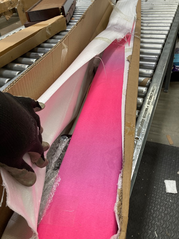 Photo 1 of ***THE BEAM HAS TWO CUTS ON IT AND IT IS MISSING A LEG*****MARFULA Adjustable Balance Beam 8 ft Gymnastic Beam Adjustable Height for Kids and Teenage of All Gymnastic Levels, Gymnastic Training Beam Gymnastic Equipment for Athlete Home and Gym Club Use