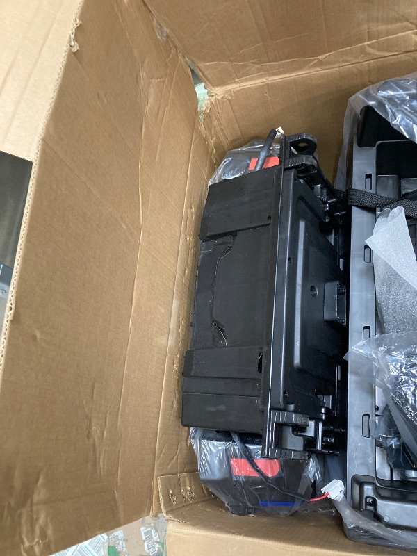 Photo 1 of **PARTS ONLY****FUNTOK 2 Seater Ride On UTV Car, 24V Kids Electric Dump Truck w/Remote Control, Dump Bed, 4x200W Motors, 4WD/2WD Switch, Max 5 MPH, 20" Seat, Bluetooth, Battery Powered Cars for Kids to Drive (Blue)