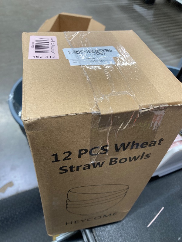 Photo 1 of 12 pcs wheat straw bowls