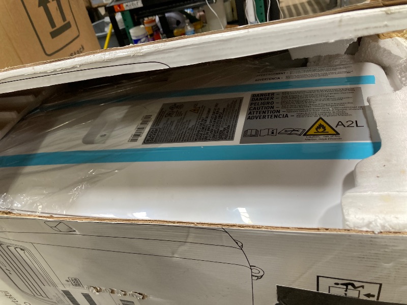 Photo 1 of BLACK+DECKER Smart Portable Air Conditioner, 14,000 BTU ASHRAE 128 (10,000 BTU DOE) for Rooms up to 700 Sq. Ft., Smart Portable AC with Follow Me Remote and Window Kit, BPACT14WT, White