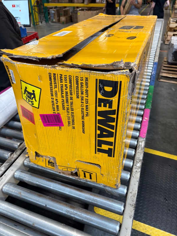 Photo 1 of **LOOKS LIKE NEW BUT OPEN RETURN**DEWALT Vertical Portable Compressor, 1.9 Hp 200 Psi Oil Free High Pressure Low Noise (D55168)