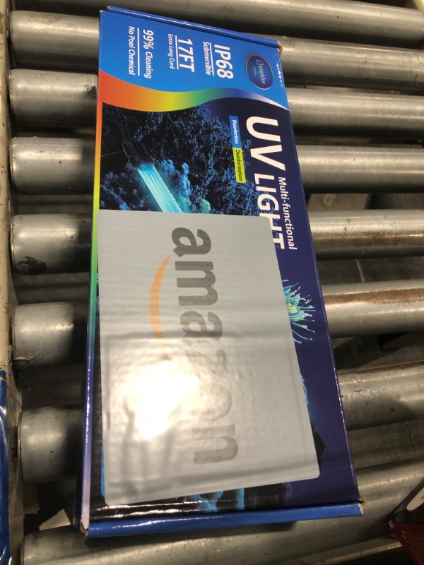 Photo 1 of 18W Aquarium UV Light for 100-1000 Gallon, UV Pond Water Clarifier for Koi Pond, Swimming Pool, Spa, Large Fish Tank, Cold Plunge UV Light for Pond Algae Control. 