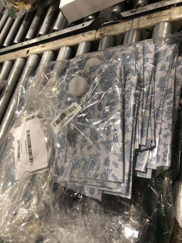 Photo 1 of 16 Pack Vacuum Storage Bags Vacuum Seal Bag for Clothing, Space Saver Storage Organizer, Travel Packing Bags for Luggage (Blue Flowers)