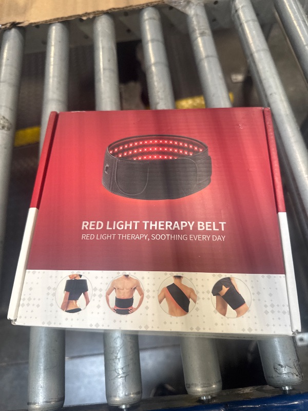 Photo 1 of Red Light Therapy for Body, Infrared Light Therapy for Shoulder Waist Muscle Pain Relief, Upgraded 3 in 1 Led Beads, 660nm Red Light &850nm Near Infrared Light Therapy Belt Wrap Timer Remote Control
