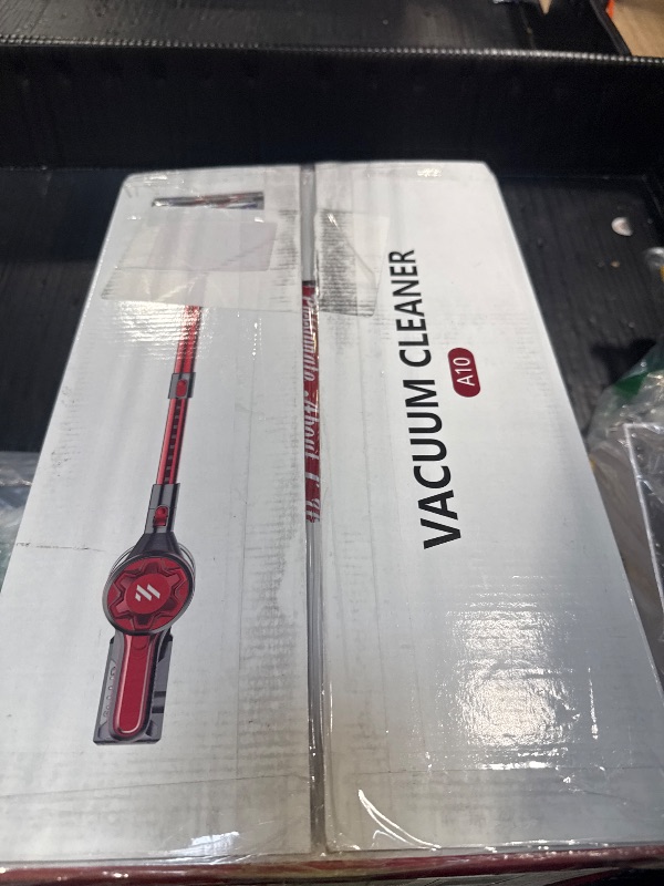 Photo 1 of [Poor Suction] WLOTPO Cordless Vacuum Cleaners for Home with Powerful Suction,Stick Vacuum Cordless Rechargeable,Up to 35 Mins Runtime,Lightweight Hardwood Floor Vacuum for Pet Hair,Carpet(Dark Red)