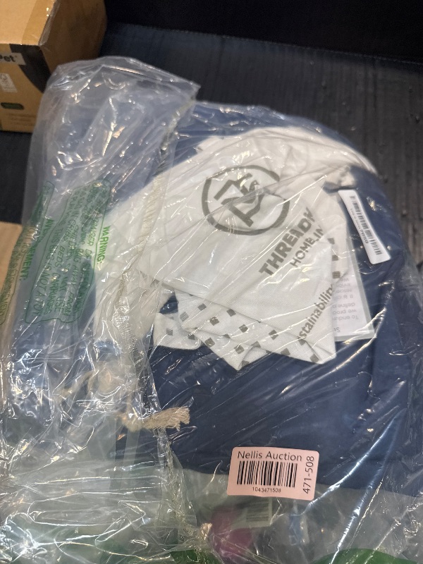 Photo 1 of Threadmill Luxury 800 Thread Count California King 100% Cotton Sheets - Folkstone Blue Sateen Weave Bed-Sheets, Better Than Egyptian Cotton, 4 Pc Solid Bed Set, Fits 16" Deep Pocket