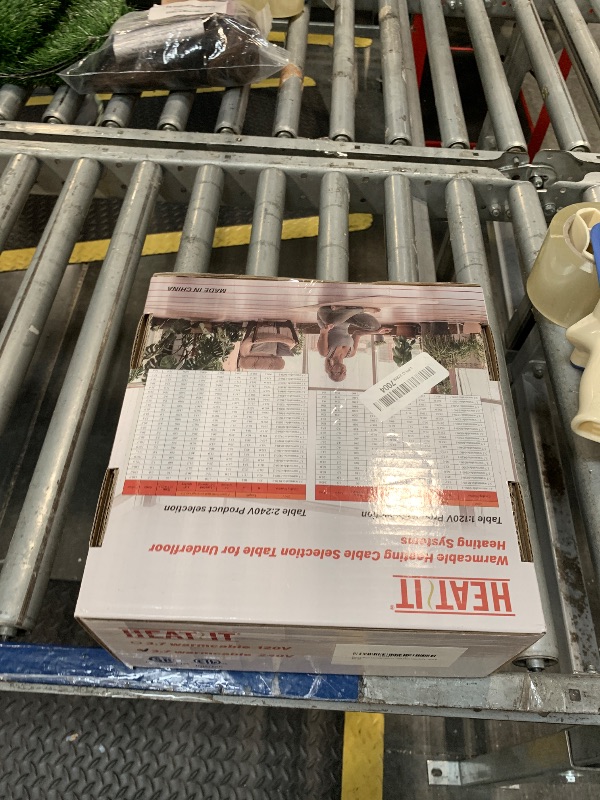 Photo 1 of Electric Floor Heating Cable Underfloor Heating System Indoor Heated Floor Wire 240V, 10 sq.ft.