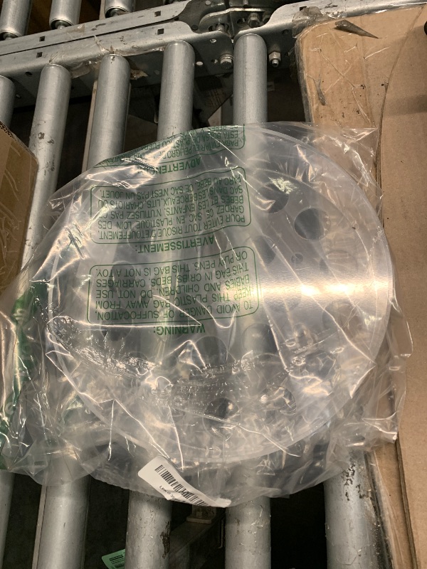 Photo 1 of 10 Inch Acrylic Flower Vase for Wedding Centerpieces Round, Circular Clear Wide Low Floral Vases with 22 Large + 7 Small Holes for Greater Than 30 inch Width Table Home Party Flower Arrangement