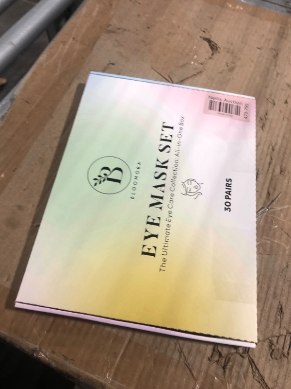 Photo 1 of *MISSING PARTS**ONLY 10** BLOOMORA Variety Under Eye Patches (30 Pairs) Under Eye Patches for Dark Circles, Under Eye Patches for Puffy Eyes and Dark Circles, Eye Masks Bulk, Eye Care, Puffy Eyes Treatment, Under Eye Mask