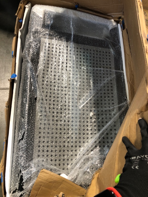 Photo 1 of ** DENTED**
Alpine Industries Rugged 40-Gallon All-Weather Outdoor Recycle Bin Trash Can Container (Without Ash Tray, Steel Panels)