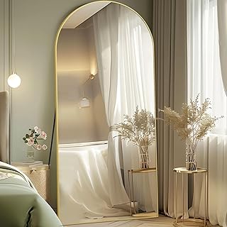 Photo 1 of 
Antok Full Length Mirror, Floor Mirror 78" x 38" Arched Window Decorative Mirror, Metal Framed Decor Farmhouse Floor Mirrors Art Pane Mirrors Wall Decor for Bedroom, Living Room, Entryway, Black
Visit the Antok Store
4.7 4.7 out of 5 stars    63 ratings
