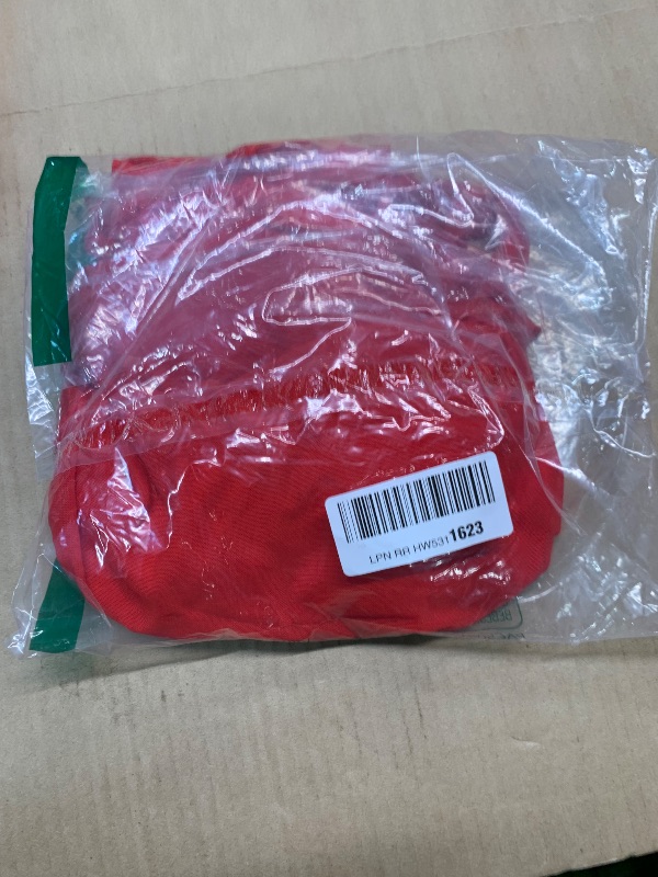 Photo 1 of  Long Draped Red Dress S              