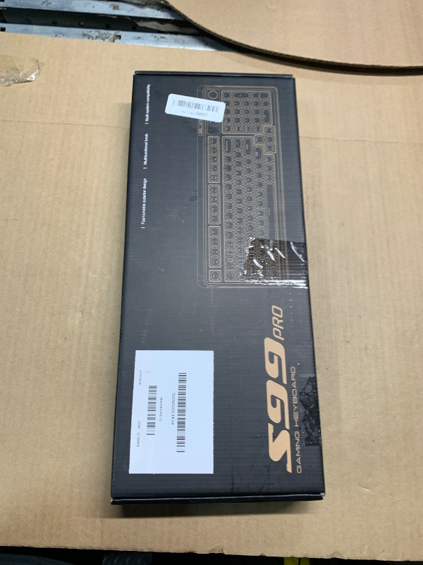 Photo 1 of AULA S99 Pro Wireless Keyboard, Display Screen & Media Knob, Tri-Mode Bluetooth/2.4G/USB-C RGB Creamy Gaming Keyboard with Number Pad Macro Keys, Custom Computer Keyboards for Laptop PC Gamer - Green