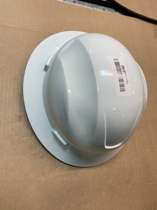 Photo 1 of Dynamic Kilimanjaro Full Brim Hard Hat, HDPE Shell, Type 2, Class E, Foam Impact Liner, 4-Point Suspension, Wheel Ratchet Adjustment, White (280-HP642R-01)