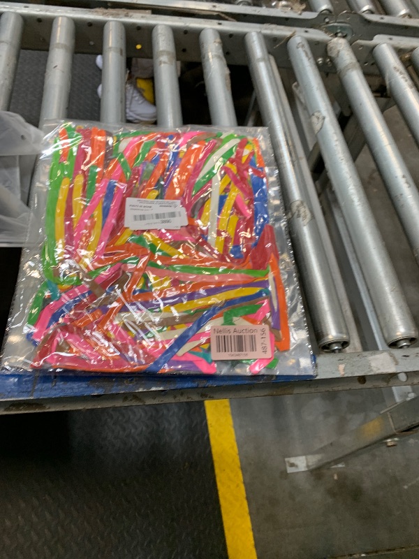 Photo 1 of 200Pcs 260 Balloons Rainbow Long Balloons for Balloon Garland Thickening Skinny Latex Twisting Animals Modeling Christmas Birthday Wedding Party Decorations