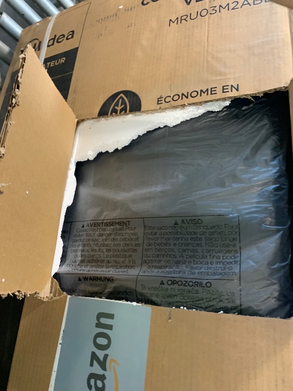 Photo 1 of Midea MRU03M2ABB Upright Freezer Large Black, 3.0 Cubic Feet