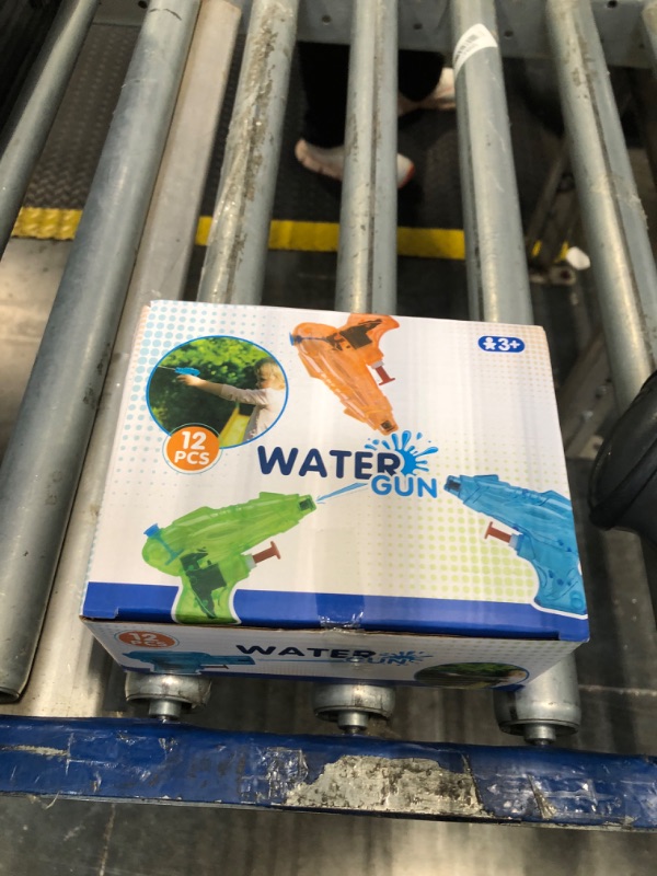 Photo 1 of 12 Packs Water Gun for Kids Squirt Toys Outdoor Beach Swimming Pool Game Summer Party Favor