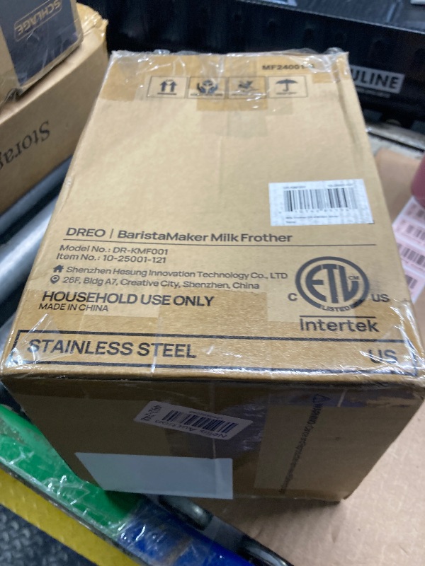 Photo 1 of Dreo All-in-1 BaristaMaker Milk Frother, Electric Foam Frother for Latte Art Microfoam and Coffee, 15oz/450ml Automatic Milk Warmer with 30 Drinks, Dishwasher Safe, Dairy/Plant-Based Milk