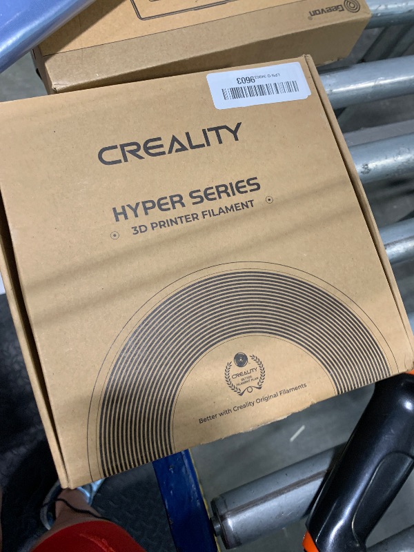 Photo 1 of ?Creality PLA Filament 1.75mm for K2 Plus Combo, RFID 3D Printer Filament PLA for High Speed 30-600mm/s, 1kg(2.2lbs)/Spool Hyper PLA Filament Support CFS, Fits for Most 3D Printers(Black)
