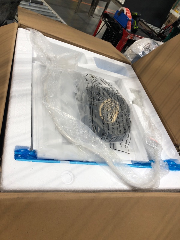 Photo 1 of ** ONLY PART** Midea 12,000 BTU Smart Inverter Air Conditioner Window Unit with Heat and Dehumidifier – Cools up to 550 Sq. Ft., Energy Star Rated, Quiet Operation, Electronic Controls, Remote Control, White