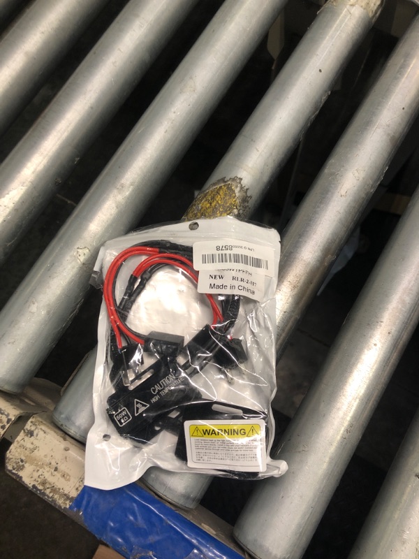 Photo 1 of H7 LED Load Resistor Adapter 50W 6Ohm Upgraded Canbus Decoder Fix Headlights Fog Light DRL Error Code Anti-Flicker Wiring Relay Harness