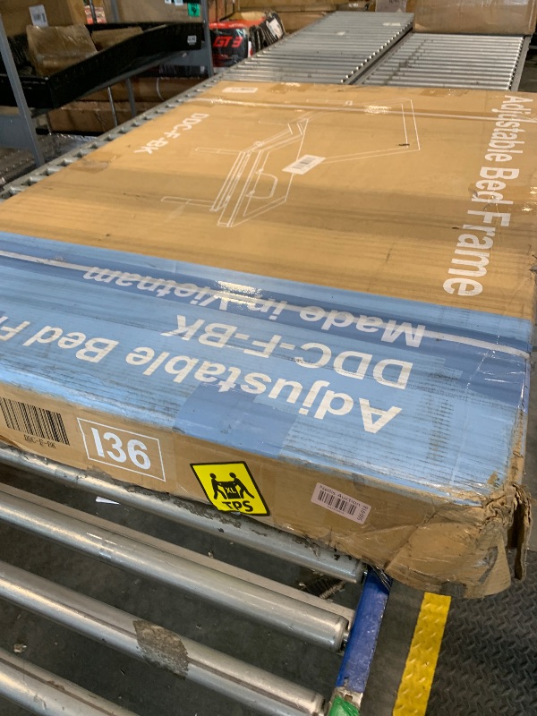 Photo 1 of Sweetcrispy Full Adjustable Bed Frame, Ergonomic Electric Bed Base with Wireless Remote and 2 USB Ports, Head and Foot Incline, Zero Gravity Bed, Anti-Snore, Easy Assembly