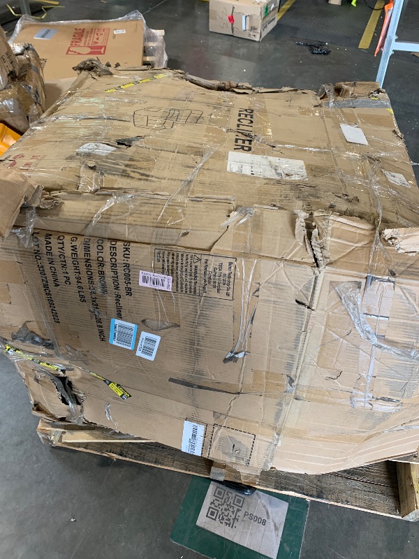 Photo 1 of FONTOI Recliner Chair, Adjustable Recliner with Side Pockets, Living Room Power Reclining Lounge Chair for Adults, Small Spaces Comfy Sofa with Theater Seating for Bedroom, Chestnut