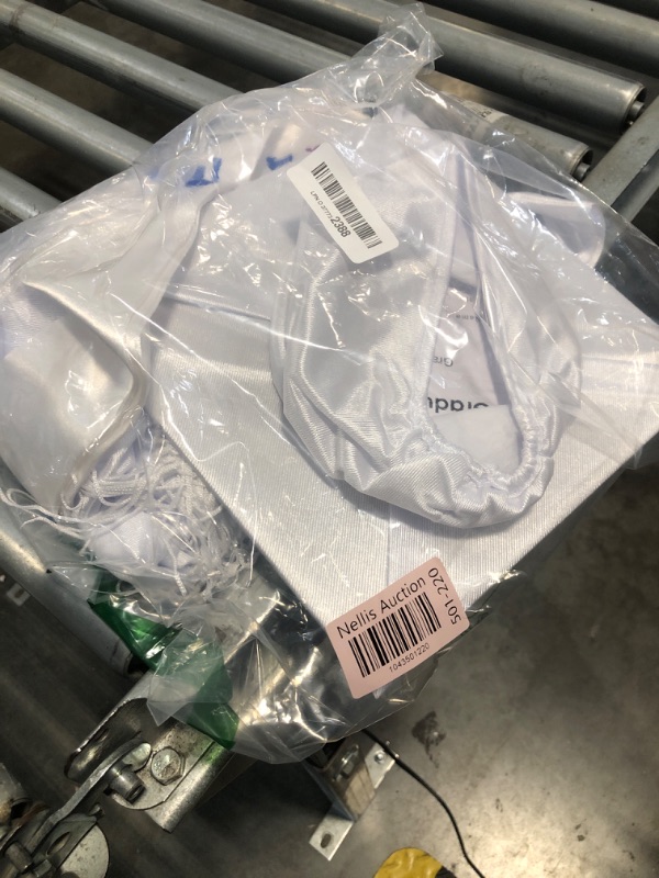 Photo 1 of GraduationMall Preschool Graduation Cap Gown Stole Package with 2025 Tassel, Certificate White Medium 30(3'9"-3'11")