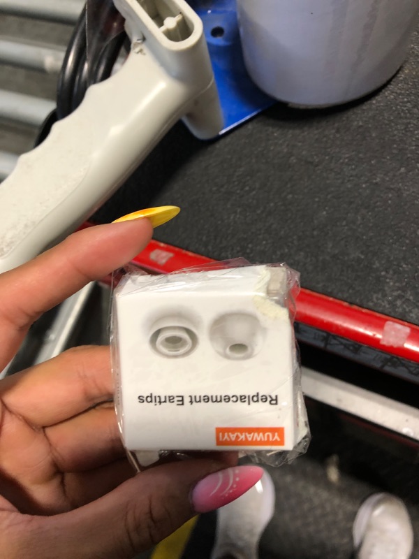 Photo 1 of [3 Pairs] Replacement Ear Tips for Airpods Pro and Airpods Pro 2nd Generation with Noise Reduction Hole, Silicone Ear Tips for Airpods Pro with Portable Storage Box and Fit in The Charging Case(S/M/L)