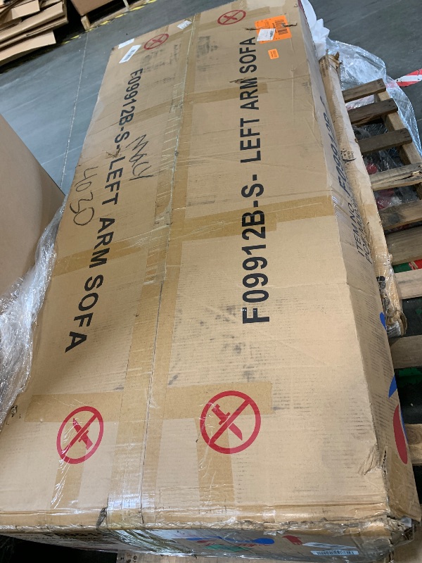 Photo 1 of **PARTIAL SET***
FUOROLA Everest L Shape Sectional Sofa for Living Room for Apartment, Game Room, Guest Room and Office