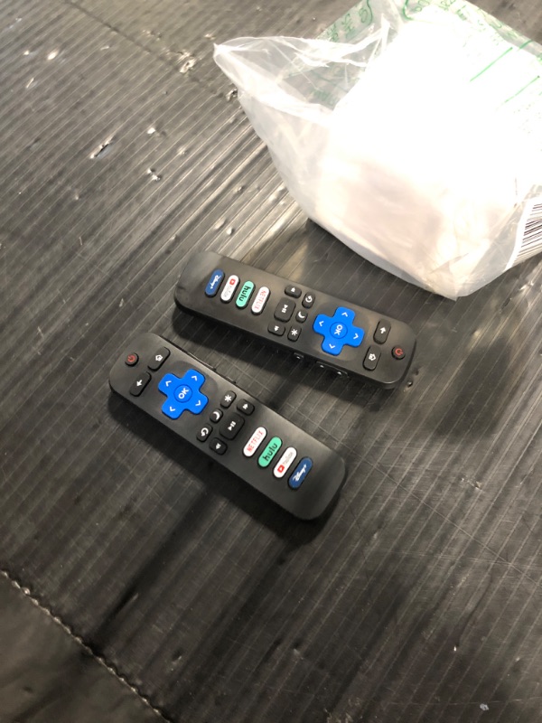Photo 1 of (Pack of 2) Replacement-Remote-Control for Roku-TV,Compatible for TCL Roku/Hisense Roku/Onn Roku/Philips Roku Smart TVs(Not for Roku Stick and Box)