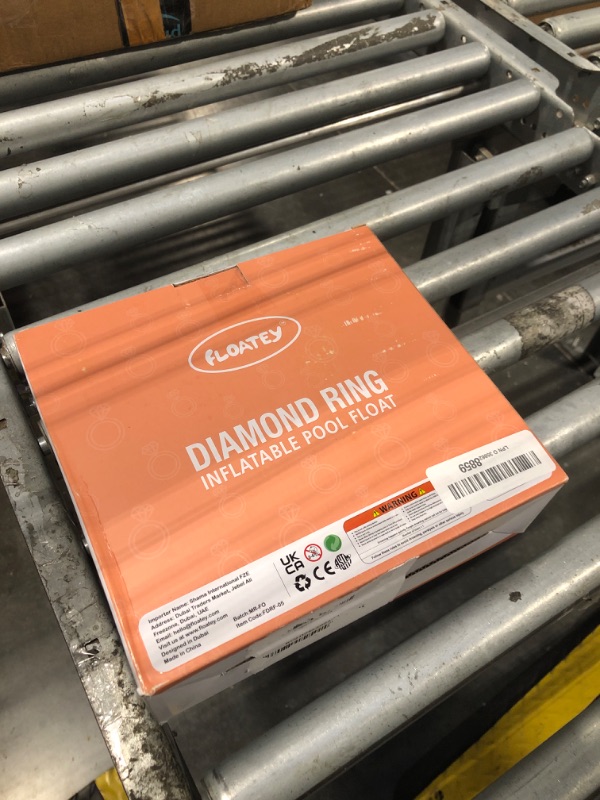 Photo 1 of Floatey Bachelorette Pool Floats - XtraLarge Bride Pool Float | Ring Pool Float with Shiny Glitter Conffetti | Ring Floatie Bachelorette for Bride to Be | Pool Floats Bachelorette Party, Rose Gold